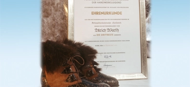 Gesellenstueck Ulrich Warths Gesellenstück mit Auszeichnung